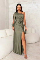 Ava Damen Abendkleid | Seidiger Stoff, Elegantes Design 0