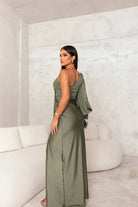 Ava Damen Abendkleid | Seidiger Stoff, Elegantes Design 1