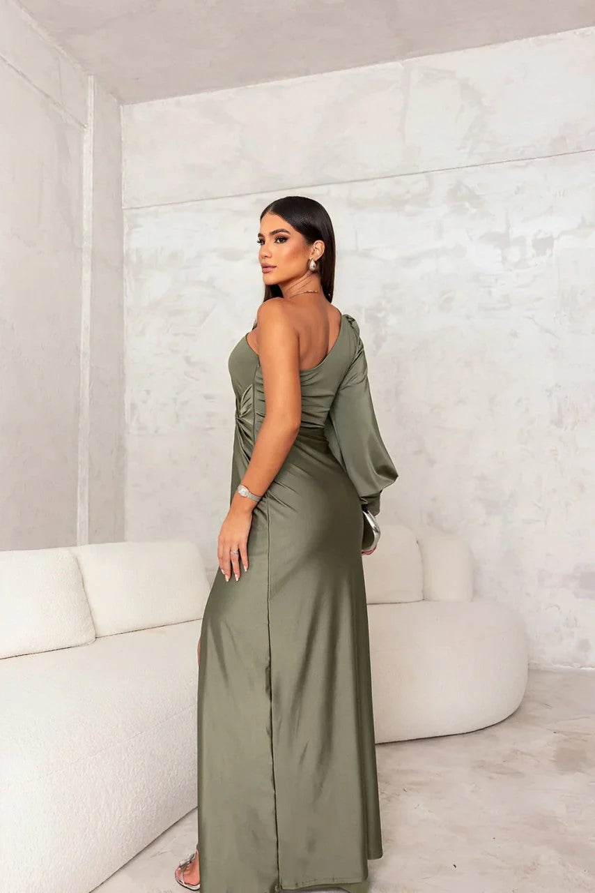 Ava Damen Abendkleid | Seidiger Stoff, Elegantes Design 1