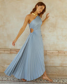 Daria Damen Abendkleid | Satin, Ein-Schulter-Design 3