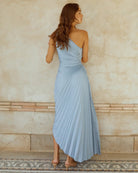 Daria Damen Abendkleid | Satin, Ein-Schulter-Design 4