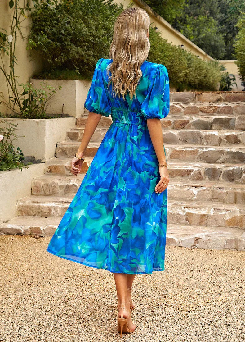 Iva Damen Kleid | V-Ausschnitt, Elegante Passform 2