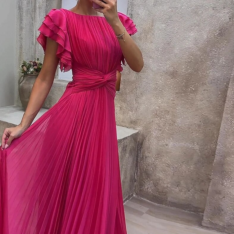 Lila Frauen Abendkleid | Elegantes Design, Bunte Farben 5