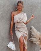 Malia Damen Abendkleid | Luxuriöser Satin, Elegant 1