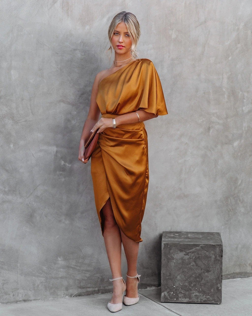 Malia Damen Abendkleid | Luxuriöser Satin, Elegant 4