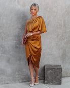 Malia Damen Abendkleid | Luxuriöser Satin, Elegant 4