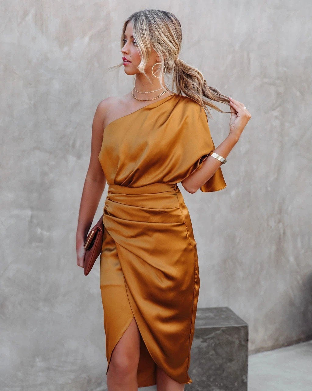 Malia Damen Abendkleid | Luxuriöser Satin, Elegant 5