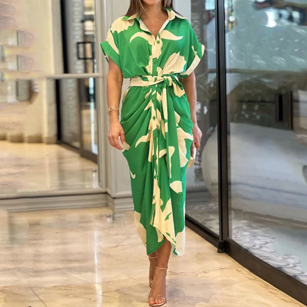 Mavi Damen Kleid | V-Ausschnitt, Bezaubernder Print, Sommerkleid 2