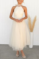 Phaedra Damen Kleid | Eleganter langer Rock, Hochwertige Materialien 0