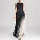 Selina Damen Kleid | Ombre-Farbe, Elegantes Design 6