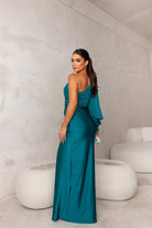 Yolina Damen Kleid | Hochwertiger Satin, Elegantes Design 6