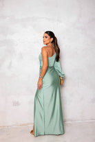 Yolina Damen Kleid | Hochwertiger Satin, Elegantes Design 8