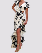 Zina Damen Kleid | Blumenmuster, Elegantes Design 2